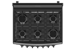Amana Estufa Gas 30" con 6 Quemadores Acero Inoxidable
