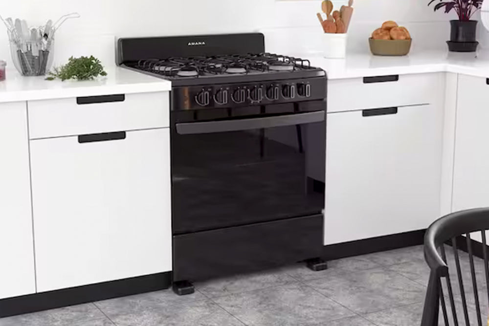 Amana Estufa Gas 30" con 6 Quemadores Acero Inoxidable