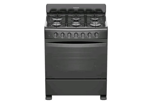 Amana Estufa Gas 30" con 6 Quemadores Acero Inoxidable