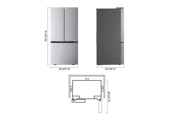 Lg Nevera French Door Smart