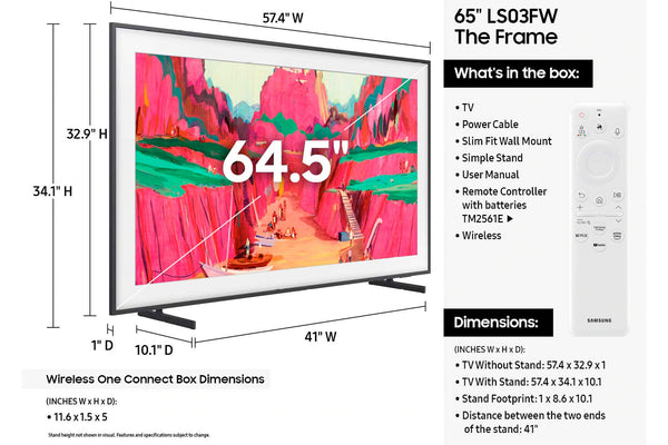 Samsung Ls03fw Qled 4K Ai Frame Pro