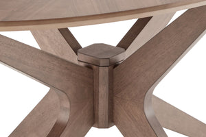 Lux Mesa de Comedor Ovalada con 4 Sillas