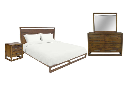 Loft Cama, Gavetero con Espejo & Mesa de Noche
