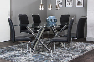 Mantis Dining Table W/4 Chairs Set