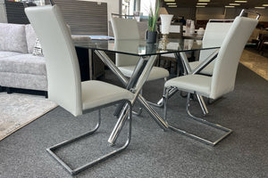 Mantis Dining Table W/4 Chairs Set