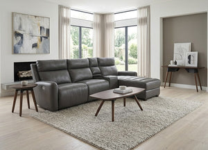 Maxwell Seccional Reclinable con Mesas Ocasionales