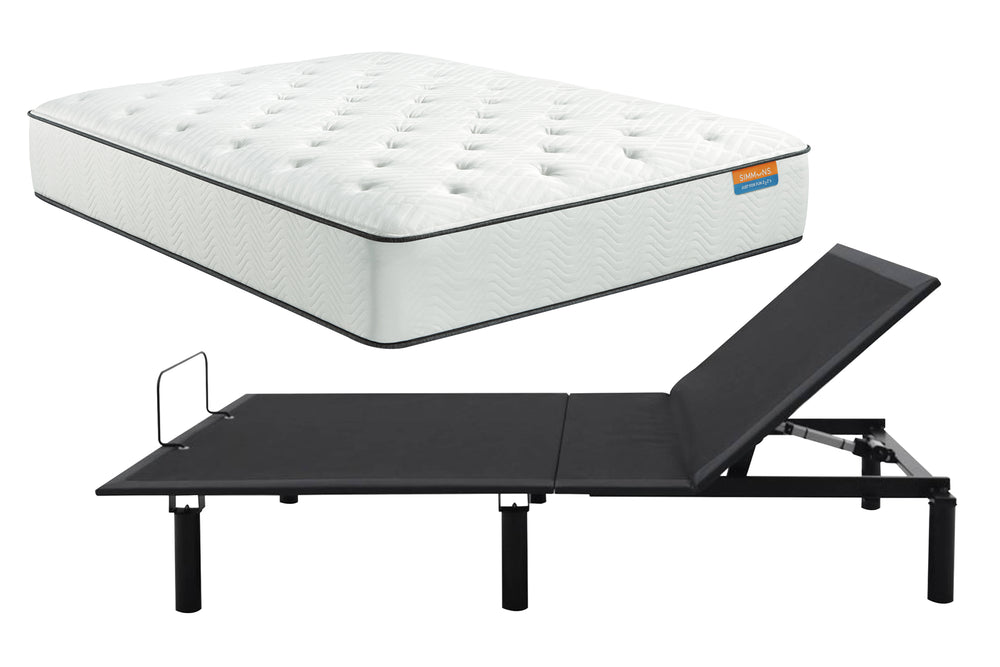 Simmons Mattress Firme & Base Ajustable Queen