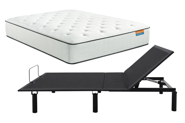 Simmons Mattress Firme & Base Ajustable Queen
