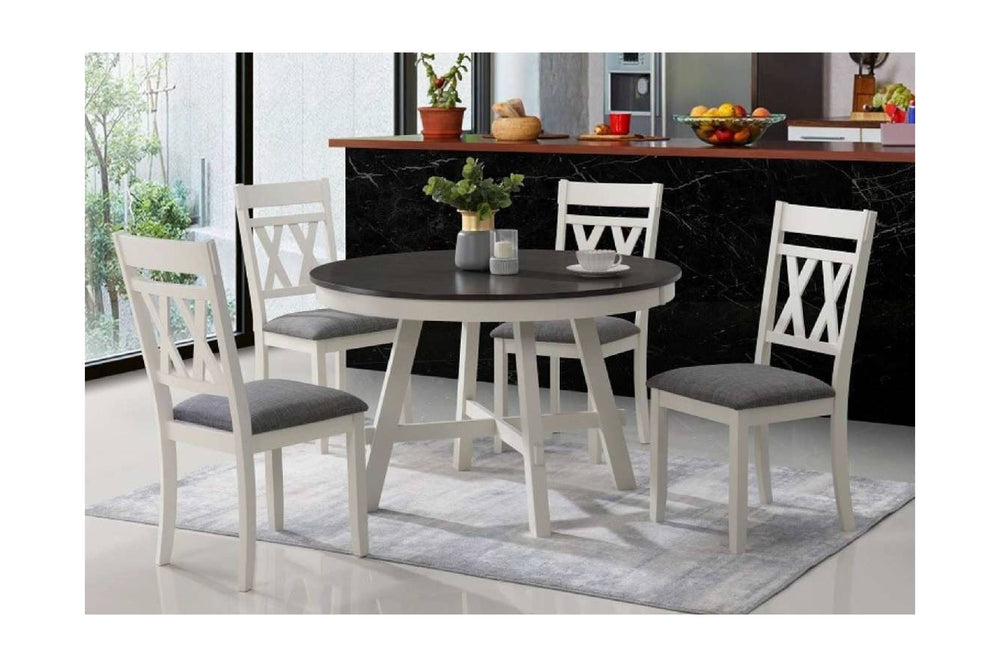 ROUND DINING TABLE + 4CH SET