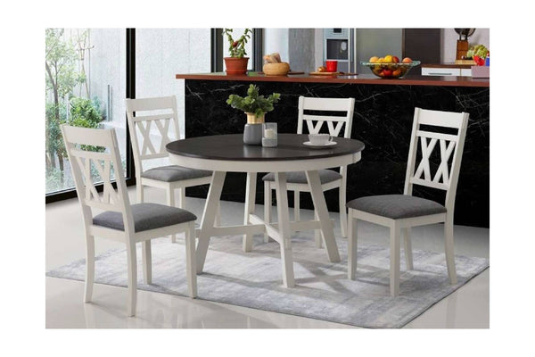 ROUND DINING TABLE + 4CH SET