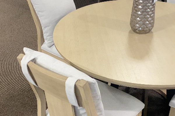 Monterey Mesa de Comedor Redonda con 4 Sillas