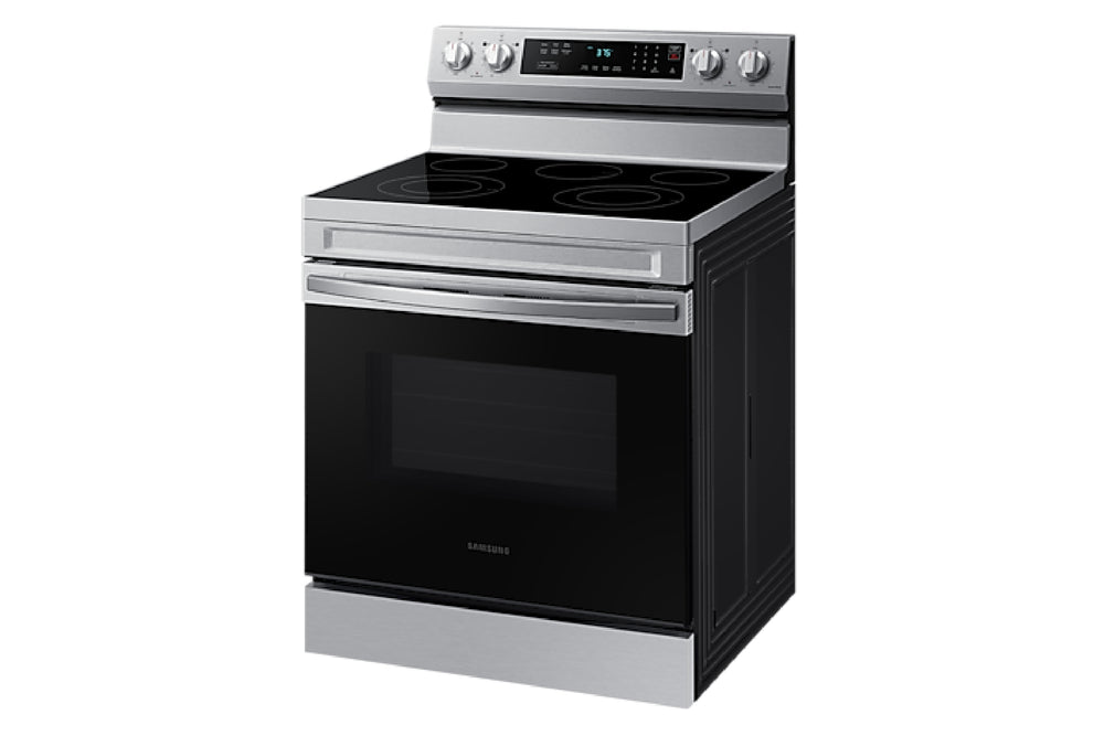Samsung Estufa 30" Eléctrica 5B Smart Stainless Steel
