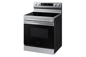 Samsung Estufa 30" Eléctrica 5B Smart Stainless Steel
