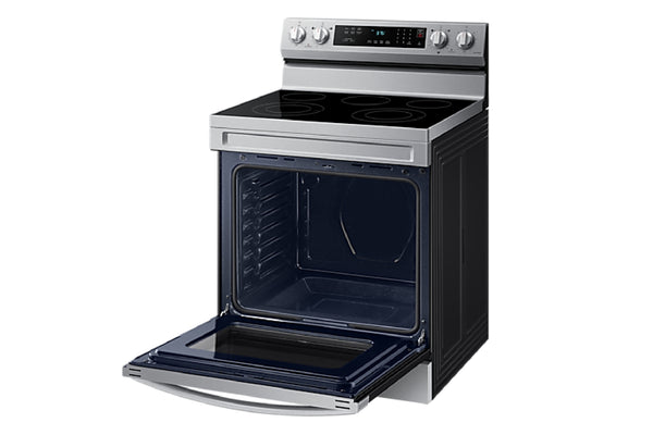 Samsung Estufa 30" Eléctrica 5B Smart Stainless Steel