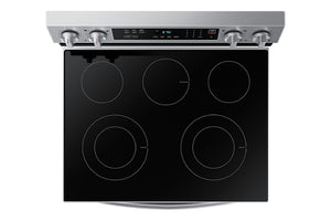 Samsung Estufa 30" Eléctrica 5B Smart Stainless Steel