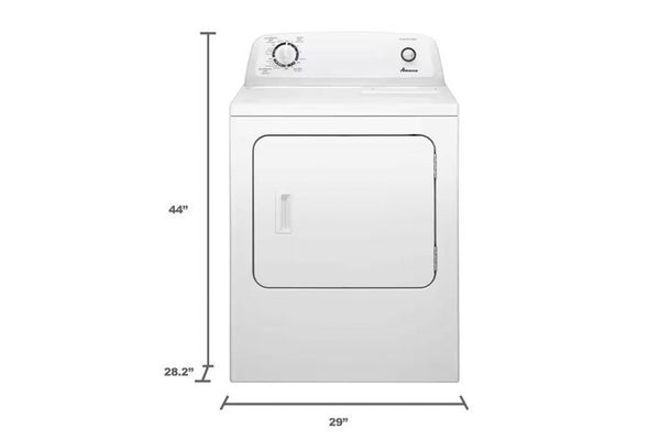 Amana Dryer 6.5' Gas Front Load