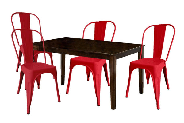 Mesa de Comedor con 4 Sillas