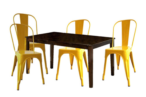Mesa de Comedor con 4 Sillas