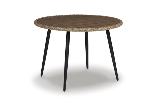 Ashley Amaris Mesa Redonda Exterior & 2 Sillas