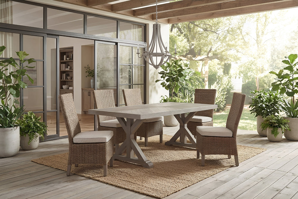 Beachcroft Patio Dining Table with 4 Chairs