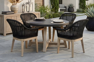 Lyprodan Ennio Mesa de Comedor con 4 Sillas