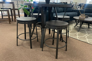 Portland Mesa de Comedor con 4 Taburetes 