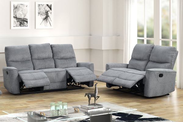 Martha Manual Sofa/Loveseat Set