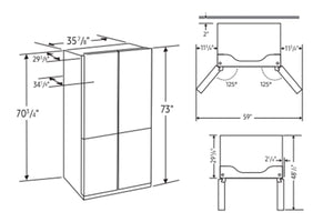Samsung Db9700 Refrigerator 29'Fd4 Bvcnt Bspk