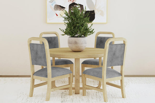 Ridgemont Mesa de Comedor Redonda con 4 Sillas