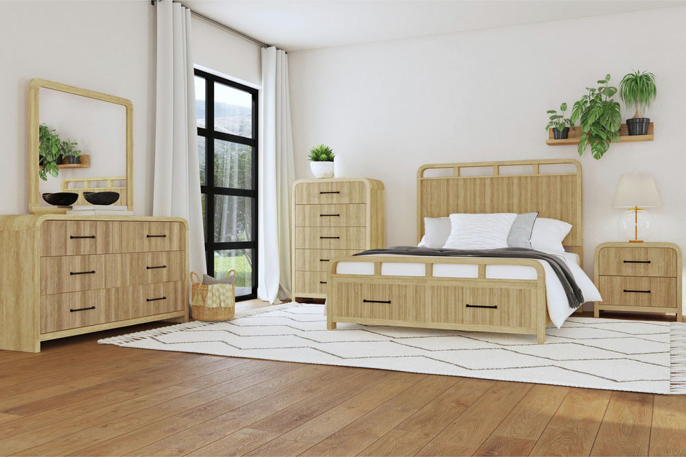 Ridgemont Cama Queen & Gavetero con Espejo