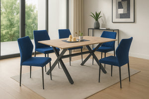 Royce Mesa de Comedor con 4 Sillas