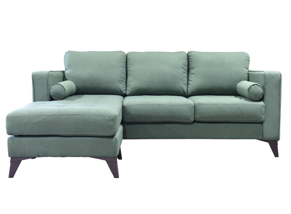 Seccional verde sobre fondo blanco