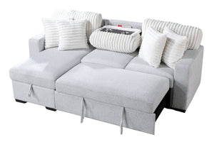 U0204 Sofá Chaise con Almacenamiento