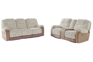 Hallie Sofá & Loveseat Reclinable