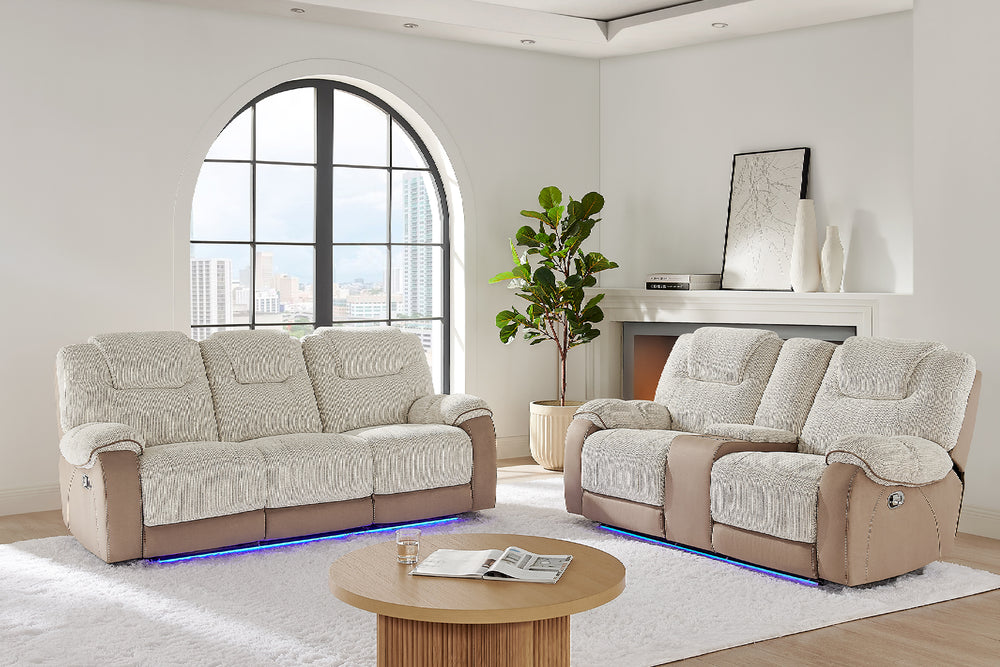 Hallie Sofá & Loveseat Reclinable