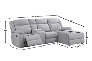 Sofá Chaise Reclinable