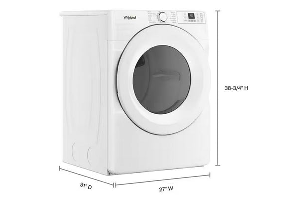 Whirlpool Secadora 7.4' Ele Front Load