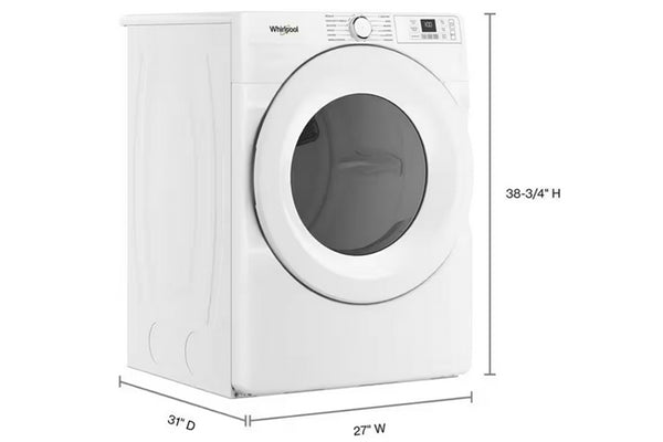Whirlpool Secadora 7.4' Gas Front Load