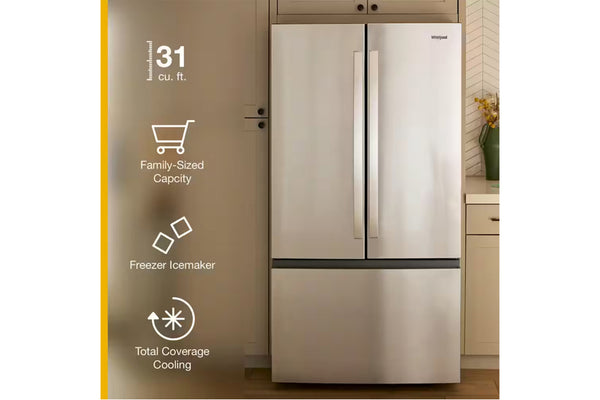 Whirlpool Nevera 31' F/D con IceMaker
