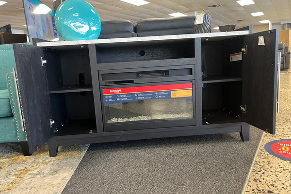 Zoe 60" Chimenea con Consola