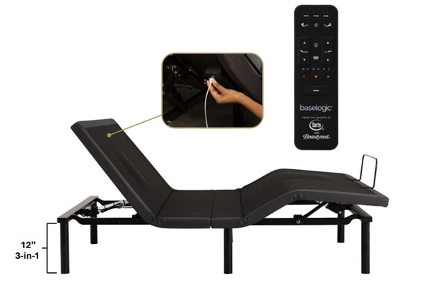 Simmons | Adjustable Base BLogic Gold