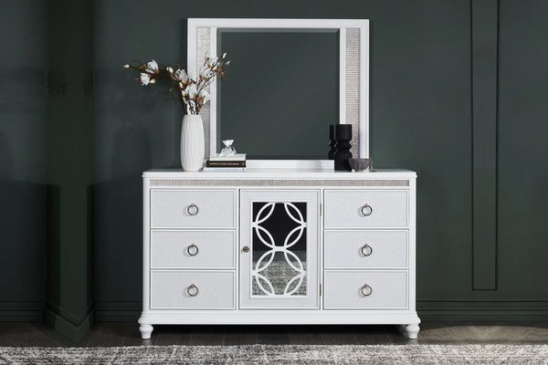 Glamour Dresser/Mirror Set