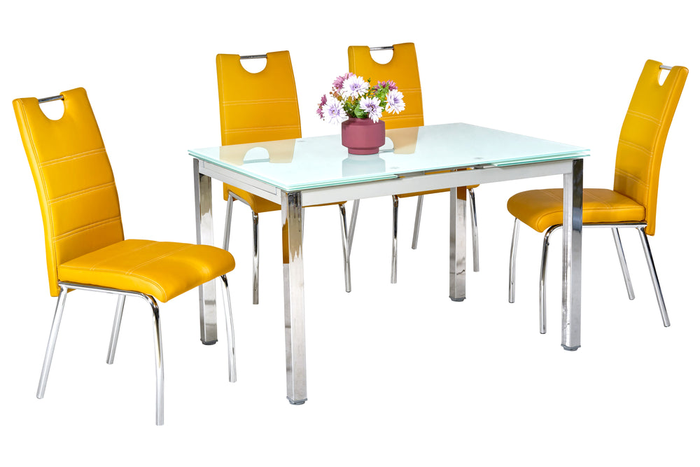 Baggio Mesa de Comedor con 4 Sillas