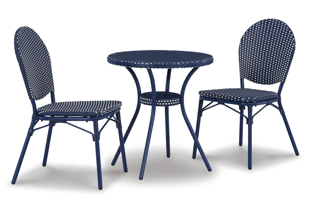 Ashley Odyssey Blu Mesa con 2 sillas