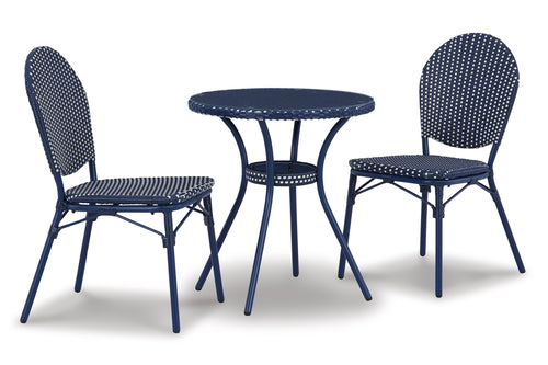 Ashley Odyssey Blu Mesa con 2 Sillas