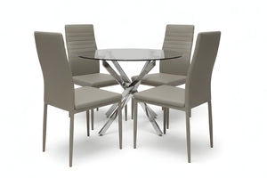 Mesa de Comedor con 4 Sillas