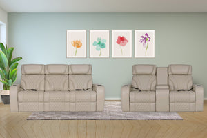 Alejandra Reclinable con Sofá/Loveseat