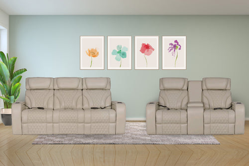 Alejandra Reclinable con Sofá/Loveseat