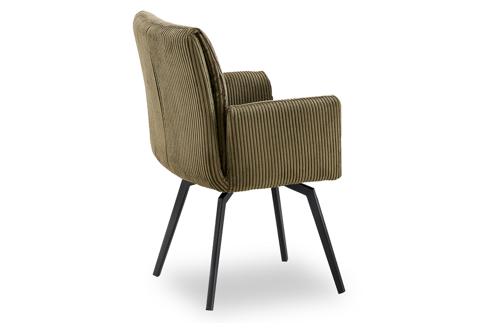 Lynox Swivel Arm Dining Chair