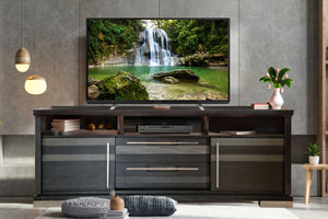 Milaslidin 80" Tv Console Sliding Door